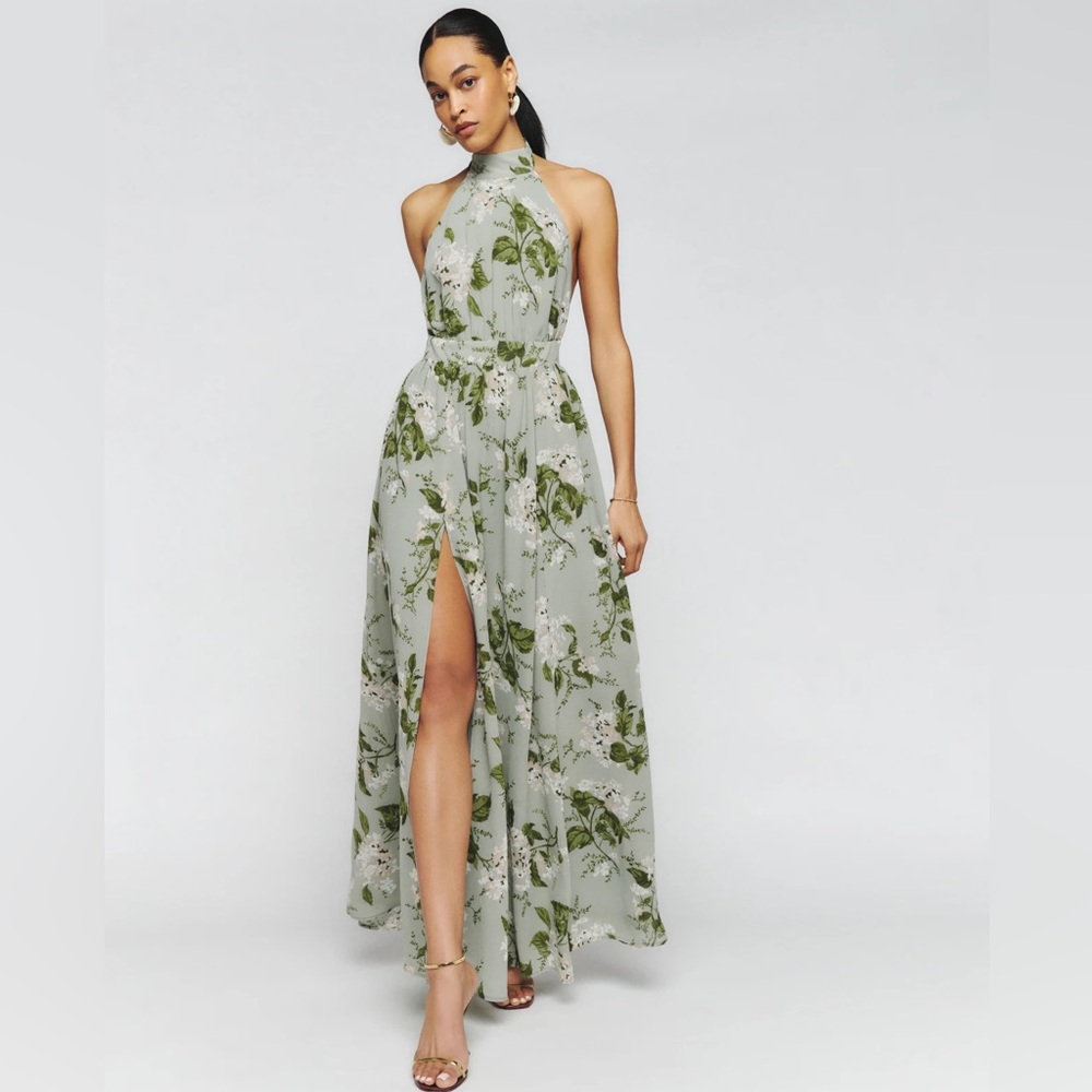 Reformation Andre Dress in Tea Garden